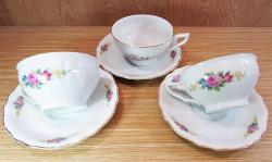 AnTiKa ÇEKOSLOVAK PoRSeLeN 3 Lü FİNCAN TAKIMI.....