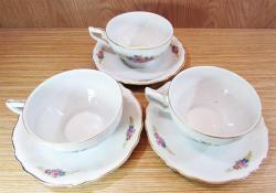 AnTiKa ÇEKOSLOVAK PoRSeLeN 3 Lü FİNCAN TAKIMI.....