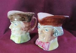 KoLeKSiYoNLuK İNGİLİZ BaŞLı SERAMİK KüÇüK KUPALAR.....Toby Jug