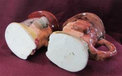 KoLeKSiYoNLuK İNGİLİZ BaŞLı SERAMİK KüÇüK KUPALAR.....Toby Jug