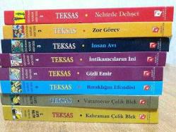 TEKSAS HARDCOVER AKSOY 8 Sayı TAKIM Çizgi roman Toplu Çizgiroman BULUNMASI ZOR ARŞİVLİK