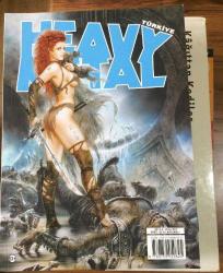 HEAVY METAL Türkiye - Çizgi roman Dergisi 4 sayı Takım (1 2 3 4 ) BASKISI YOKTUR Çizgiroman