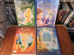 Efemera - TINKER BELL 1-2-3-4 ORJİNAL BANDROLLU - kitantik - kitaLog