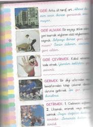 RESİMLİ TÜRKÇE SÖZLÜĞÜM (ÖRNEK CÜMLELİ-200'E YAKIN KELİME-RENKLİ,RESİMLİ-TDK YENİ YAZIM KILAVUZUNA UYGUN)