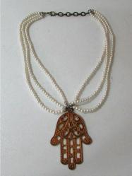 ViNTaGe FATMA ANA Elli İNCİ BoNCuKLu GERDANLIK