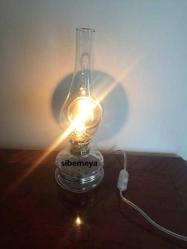 elektirikli otantik gaz lambası dekoratif özel yapım cafe bar restorant imalattan direk satış