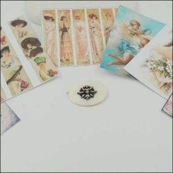 Antika Victorian Sedef Üzeri Cut Steel Çelik Detaylı Oval Broş 0088