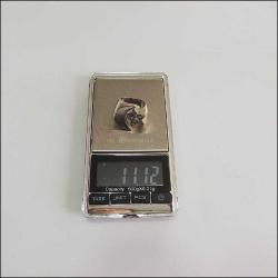 Vintage Özel Yapım 925 Gümüş Zirkon Taşlı Ayyıldız Yüzük 2 0095