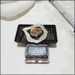 Retro 925 Gümüş ve Ham Mercan El Yapımı Kolye Ucu 0063