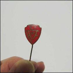 Antika Kırmızı Mineli Beden Terbiye Genel Müdürlüğü 1923 Rozeti AF  0063