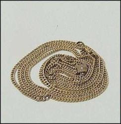 Antika Victorian Altın Dolgu Opal Taşlı Cep Saati Zinciri 0090