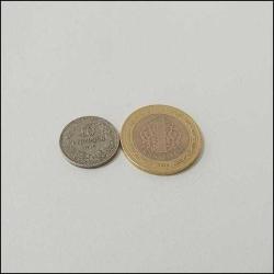 1912 Bulgaristan 10 Stotinki Madeni Para