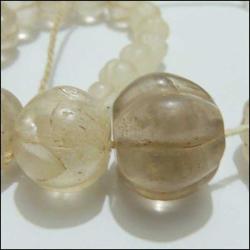 Antika en az 300 senelik El Yapımı Kaya Kristali Kolye 0039