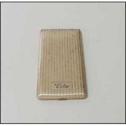 Antika ELGİN American 925 Gümüş Sigara Tabakası 0028