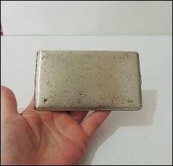 Antika ELGİN American 925 Gümüş Sigara Tabakası 0028