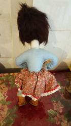 Antika Cadı bez bebek