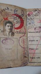 1950 li yıllara ait hüviyet cüzdanı