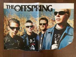 Ed Sheeran & The Off Spring / A3 ebadında lamine kaplı poster