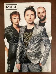 Muse & Miley Cyrus / lamine kaplı A3 ebadında poster