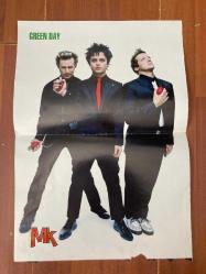 Green Day & Amy Lee / A3 ebadında lamine kaplı poster