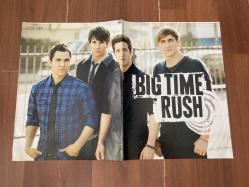 Model & Big Time Rush / A3 ebadında lamine kaplı poster