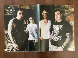One Direction & Avenged Sevenfold / A3 ebadında lamine kaplı poster