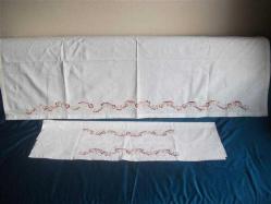 SARMA İP İŞLEME -  KARYOLA ETEĞİ VE YASTIK SARGISI