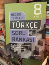 Tudem Yayınları 8. Sınıf Türkçe Beceri Temelli Soru Bankası (ikinci el)