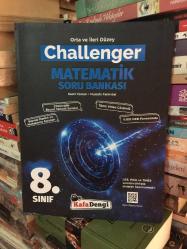 Kafa Dengi Yayınları 8. Sınıf Orta ve İleri Düzey Challenger Matematik Soru Bankası ( ikinci el )