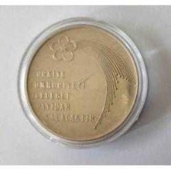 1973 - Türkiye Cumhuriyeti 50.Yılı Gümüş 50 Lira (ÇİL-KAPSÜL İÇİNDE GÖNDERİLECEK) (72)