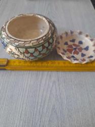 KÜTAHYA ÇİNİ EL BOYAMA ŞEKERLİK LOTU