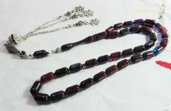 ÇoK ÖZEL ReNK ATEŞİ SIKMA KEHRİBAR 33 LÜK TESBİH.........6,5x11,5mm ERBABACAN AtÖLYeSi