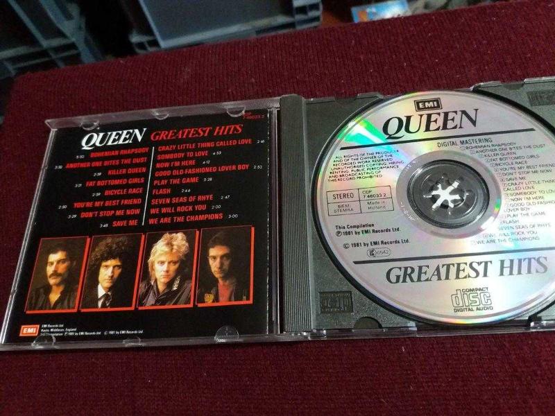 QUEEN GREATEST HITS MÜZİK CD - Efemera - kitantik | #11642206004136