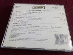 MACDOWELL PIANO CONCERTO Nr.1-2 DONNA AMATO MÜZİK CD ALBUM
