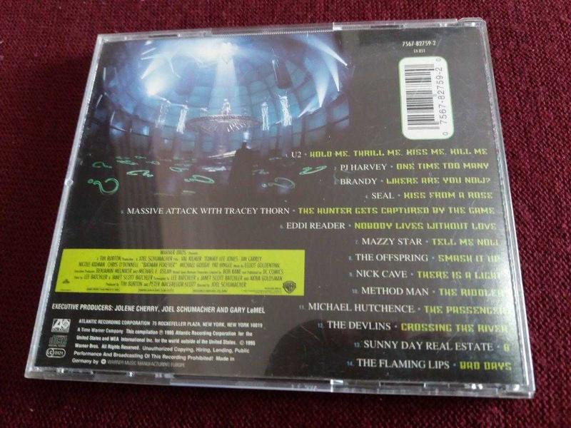 BATMAN FOREVER FILM SOUNDTRACK MÜZİK CD - Efemera - kitantik |  #11642206002096