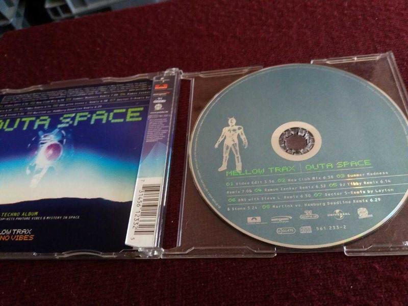 MELLOW TRAX OUTA SPACE MAXI CD - Efemera - kitantik | #11642206001662