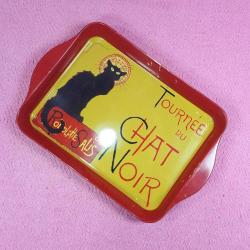 RETRO TOURNEE DU CHAT NOIR AVRUPA TENEKE TEPSİ