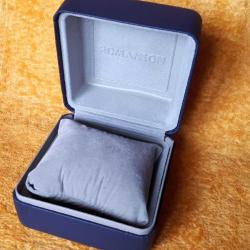 ROMANSON LACİVERT RENKLİ SAAT KUTUSU