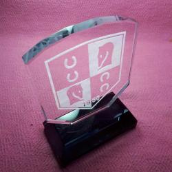 VINTAGE TÜRKİYE JOKEY KULÜBÜ LOGOLU KRİSTAL CAM AKSESUAR BİBLO