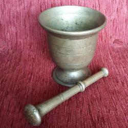 ANTİKA PİRİNÇ DÖKÜM HAVAN