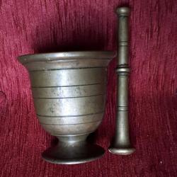 ANTİKA PİRİNÇ DÖKÜM HAVAN