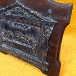 ANTİKA HAZ. İSA VE HAVARİLER SON YEMEK TEMALI GÜMÜŞ KAPLAMA ÜÇ BOYUTLU TABLO