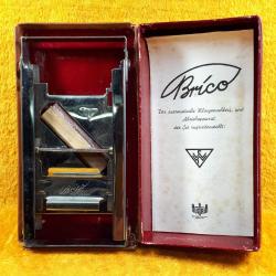 RETRO BRICO AUSTRIA TRAŞ BIÇAĞI BİLEME ALETİ , ORJİNAL KUTUSUNDA