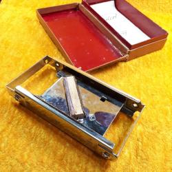 RETRO BRICO AUSTRIA TRAŞ BIÇAĞI BİLEME ALETİ , ORJİNAL KUTUSUNDA