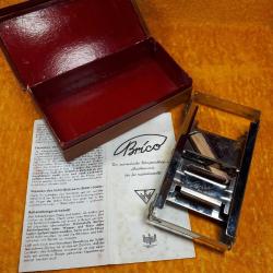 RETRO BRICO AUSTRIA TRAŞ BIÇAĞI BİLEME ALETİ , ORJİNAL KUTUSUNDA