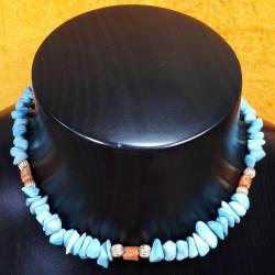 RETRO MERCANLI FİRUZE GERDANLIK