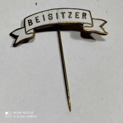 R39-BEISITZER MİNELİ ROZET--DEĞERLENDİRİCİ YAZILI ALMAN ROZETİ