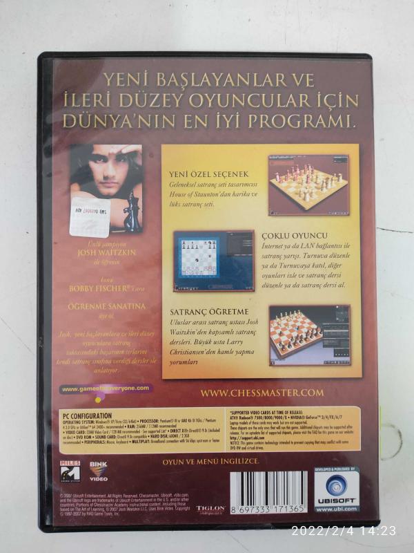 Chessmaster Grandmaster Edition PC DVD-ROM New Sealed