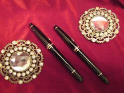 KALEM SET MONTBLANC ALTIN UÇLU PRESTİJ SETİ.DÜNYANIN EN İYİ KALEMLERİ OLARAK BİLİNEN BİR SET.DAHA İYİSİ YOK 605