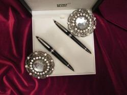 KALEM SET MONTBLANC ALTIN UÇLU PRESTİJ SETİ.DÜNYANIN EN İYİ KALEMLERİ OLARAK BİLİNEN BİR SET.DAHA İYİSİ YOK 605